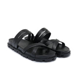 Black Cross Slipper SA130