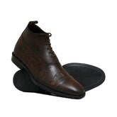 Croc Lace-up Ankle Boots pz02