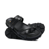 Black Cross Slipper SA130