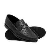 Classic Embossed Black Shoe FZ44