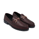 Burgundy Leather Shoe Ph06