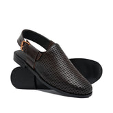 Choco Brown Perforated Sandal DZ64