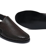 Choco Brown Perforated Sandal DZ64
