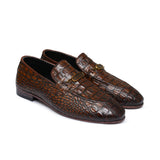 Croc Leather Shoe FA03