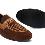 Brown Woven Shoe PA09