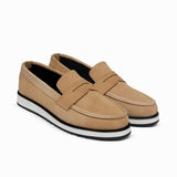 Desert Beige Suede Shoe LU05