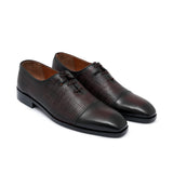 Brown Leather Shoe Ph04