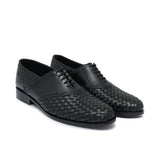 Black Woven Lace Shoe Ph17