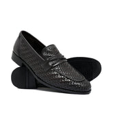 Brown Woven Style Shoe Pb05