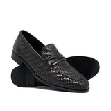 Brown Woven Style Shoe Pb05