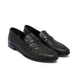Brown Woven Style Shoe Pb05