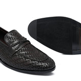 Brown Woven Style Shoe Pb05