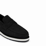 Black Suede Shoe LU03