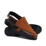 Brown Peshawari Chappal DZ04