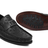 Classic Embossed Black Shoe FZ44