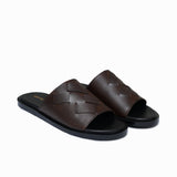 Brown Woven Mild Slipper SA22