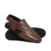 Brown Folding Sandal Da16
