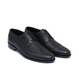 Black Woven Lace Shoe Ph18