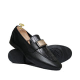 Black Croc folding Shoe PA29