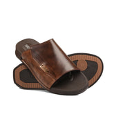 Handcrafted Brown Slippers SA81