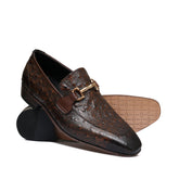 Full Ostrich Leather Shoe FA02