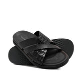 Black Strap Slipper SU06