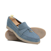 Sky Blue Tassel Shoe LU23