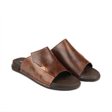 Handcrafted Brown Slippers SA81