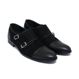 Black Monk Leather Shoe Ph10