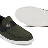 Kids' Green Suede Shoe Lak03