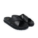 Black Cross Slipper SA107