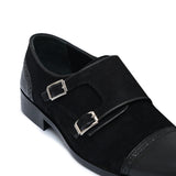 Black Monk Leather Shoe Ph10
