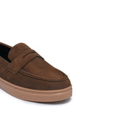 Choco Brown Suede Shoe LU14