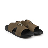 Olive Green Nubuck Slipper SB01