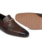 Full Ostrich Leather Shoe FA02