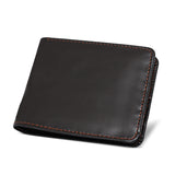 Men Leather Brown Patten Wallet CLP