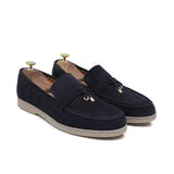 Navy Blue Tassel Shoe LU27