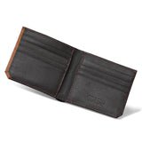 Men Brown Leather Wallet FP5