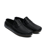 Black Patten Loafer LS17