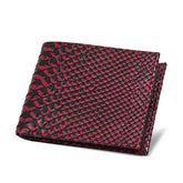 Men Maroon Leather Wallet 597C