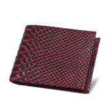 Men Maroon Leather Wallet 597C