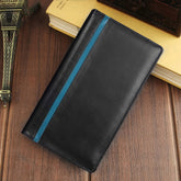 Men Leather long Wallet TP ZIP