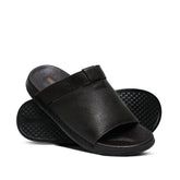Brown Leather Slipper GT35