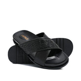 Black Cross Slipper SA157