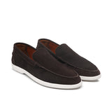 Choco Brown Suede Shoe Ld01