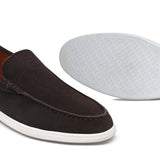 Choco Brown Suede Shoe Ld01