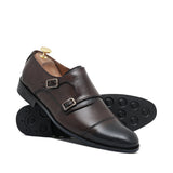 Brown Two Monk Shoe PH22