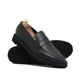 Black High Sole Shoe PJ53