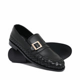 Black Woven Style Shoe FZ04