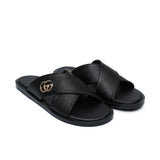 Black Cross Slipper SZ11